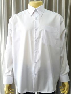 เสื้อเชิ๊ดเเขนยาวสีขาว(XL)