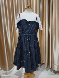 ชุดเด็กเอี๊ยมสีน้ำเงิน