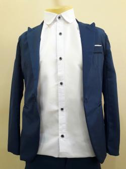 เสื้อสูทสีน้ำเงิน (Size : M)