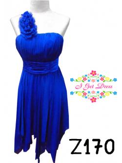 ราตรีสั้นสีน้ำเงิน(ฟรีไซส์)