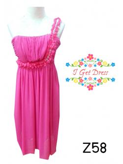 ราตรีสั้นสีบานเย็น(ฟรีไซส์)