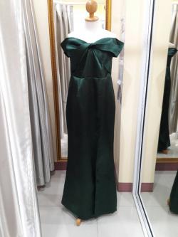 ราตรียาวสีเขียวปาดไหล่(XL)