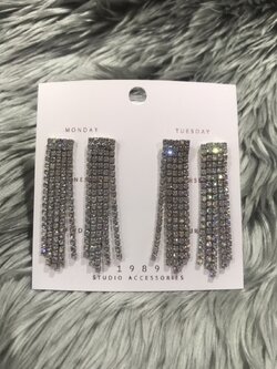 ต่างหูเพชร 1 คู่