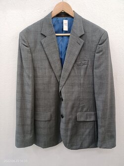 เสื้อสูทสีเทาM