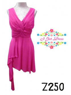 ราตรีสั้นสีบานเย็น(ฟรีไซส์)