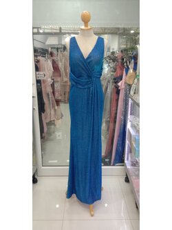 (PRE-LOVED) ยาวแขนกุดสีน้ำเงิน (XL) มือ2