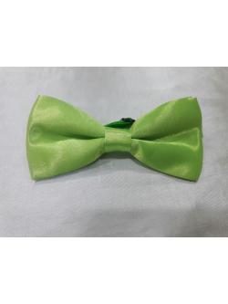 หูกระต่ายผู้ชายสีเขียวมะนาวผ้าเงา