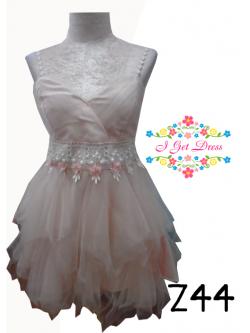 ราตรีสั้นสีชมพูโอโรส(ฟรีไซส์)