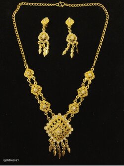 เซทสร้อยต่างหูชุดไทย