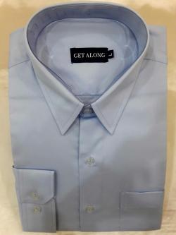 เสื้อเชิ๊ตผู้ชายสีฟ้าอ่อน (Size : L)