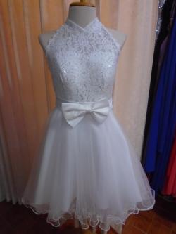 ราตรีสั้นขาวคอจีนอกเลื่อม(S)