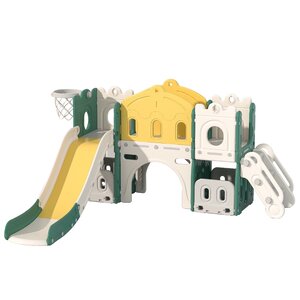 สะพานหนูน้อย และสไลเดอร์สีเขียว