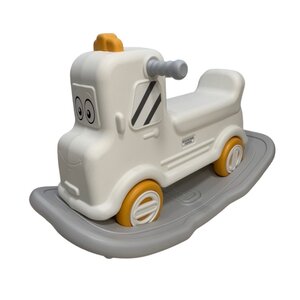 โยกเยกรถดับเพลิง มีถาด สีขาว