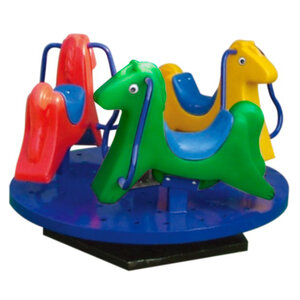 ม้าหมุนม้าน้อย ม้าหมุน 3 ที่นั่ง