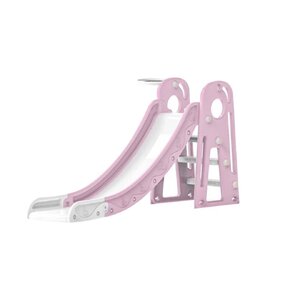 กระดานลื่นสีชมพูพาสเทล