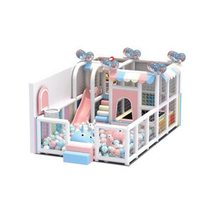 ห้องบอลนุ่มนิ่ม ชุด ห้องบอลลูกโป่งพาสเทล KB-028