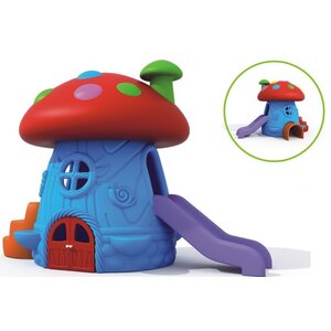 บ้านเห็ดยักษ์ บ้านเห็ดพร้อมสไลเดอร์ บ้านของเล่นเด็กสีสดใส