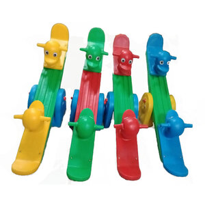 เครื่องเล่นไม้กระดกสำหรับเด็ก ไม้กระดกเป็ดคู่