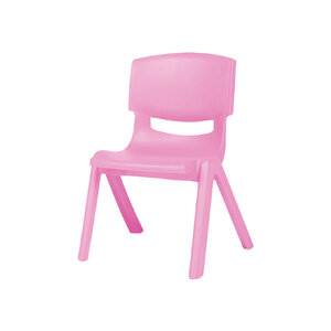 เก้าอี้นั่งสีชมพูพาสเทล เก้าอี้สีหวาน เก้าอี้ PINKY เก้าอี้พลาสติก