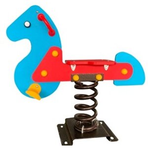 สปริงม้าโยก (สีฟ้า)