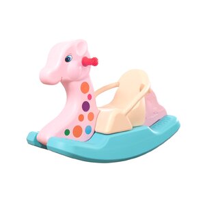 ของเล่นเด็กโยกเยกยีราฟ (สีหวาน) โยกเยกยีราฟบิ๊ก