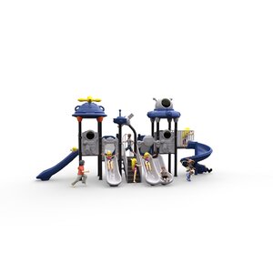 ชุด สนุกอวกาศกระดานลื่น เครื่องเล่นสนามกลางแจ้งและในร่ม แสนสนุก