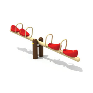 กระดานหก 4 ที่นั่งคานเดี่ยว