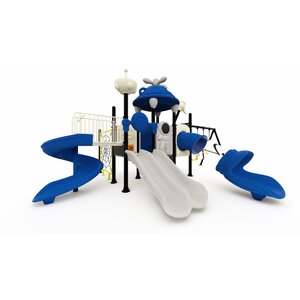 เครื่องเล่นสร้างจินตนาการ เครื่องเล่นชุด ปีนป่ายอวกาศพร้อมชิงช้า