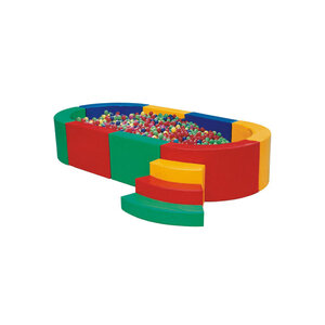 บ่อบอลทรงรีนุ่มนิ่ม บ่อบอลนุ่มนิ่ม ส่งเสริมพัฒนาการ