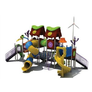 เครื่องเล่นสนามกลางแจ้งและในร่ม ชุด กังหันหรรษาพาตะลุยโลกหรรษา