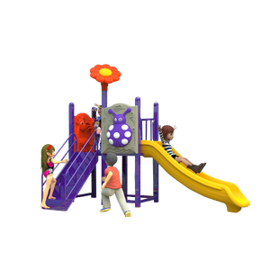 เครื่องเล่นสนามกลางแจ้งและในร่ม ชุด เต่าทองดอกไม้สีส้ม