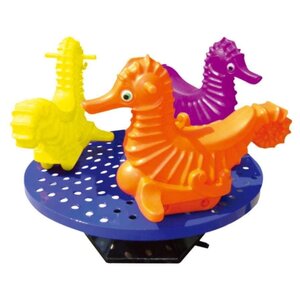 ม้าหมุนม้าน้ำ ม้าหมุน 3 ที่นั่ง