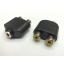หัวแปลงDC 3.5 ตัวเมีย > RCA ตัวเมีย เข้า1ออก2 (F>FF)