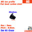 M5x6mm. Low Profile Screws
