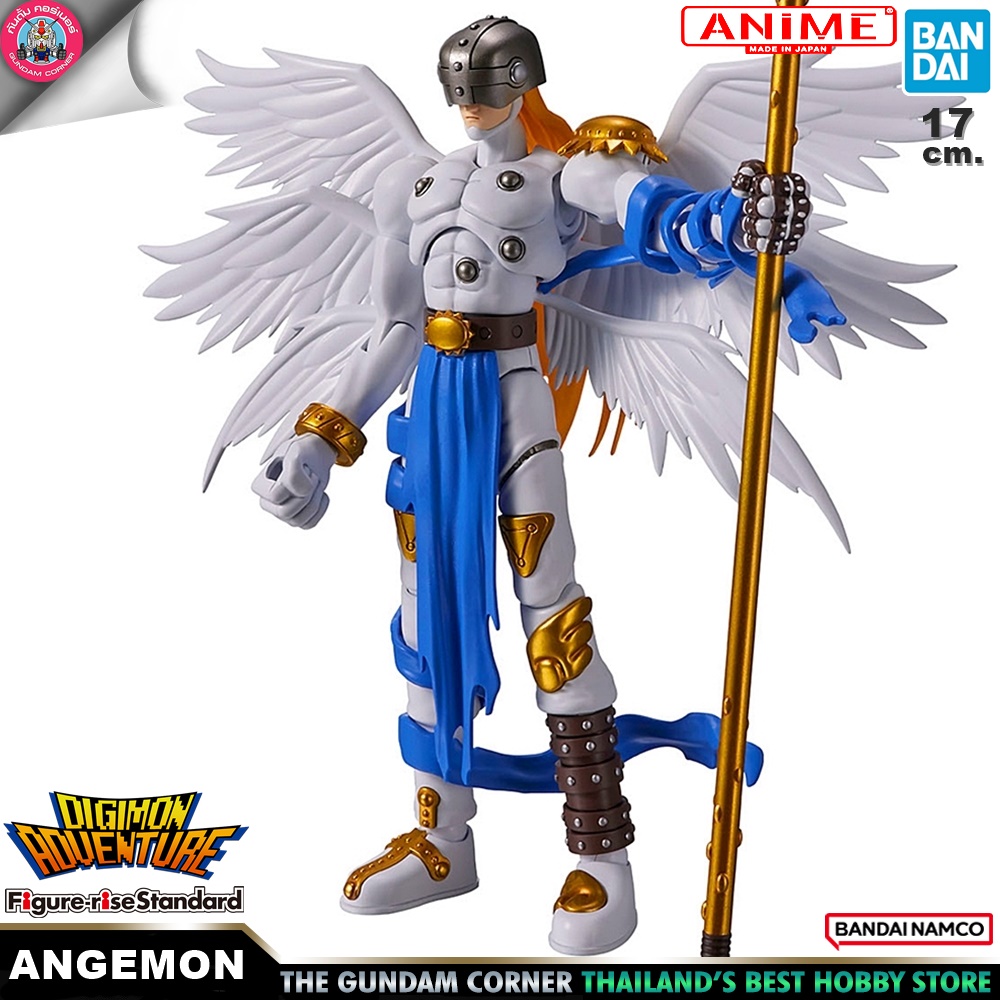 BANDAI ANIME FIGURE-RISE STANDARD ANGEMON PLASTIC MODEL KIT โมเดล การ์ตูน อนิเมะ