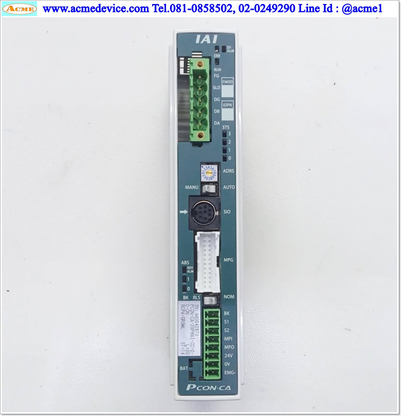 IAI Drive รุ่น PCON-CA-28PWAI-CC-0-0-DN