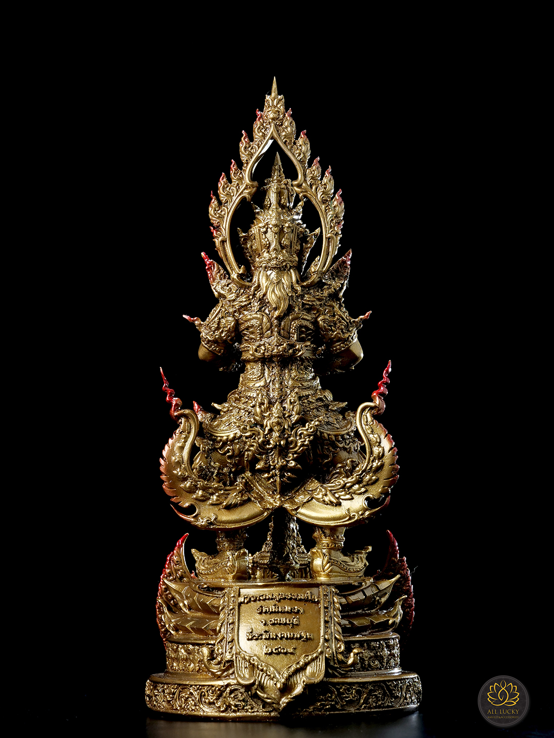 ท้าวเวสสุวรรณ พุทธศิลป์ ขนาด 12 นิ้ว ที่ระลึกงานกฐิน ๒๕๖๕ วัดเนินทอง ราชบุรี