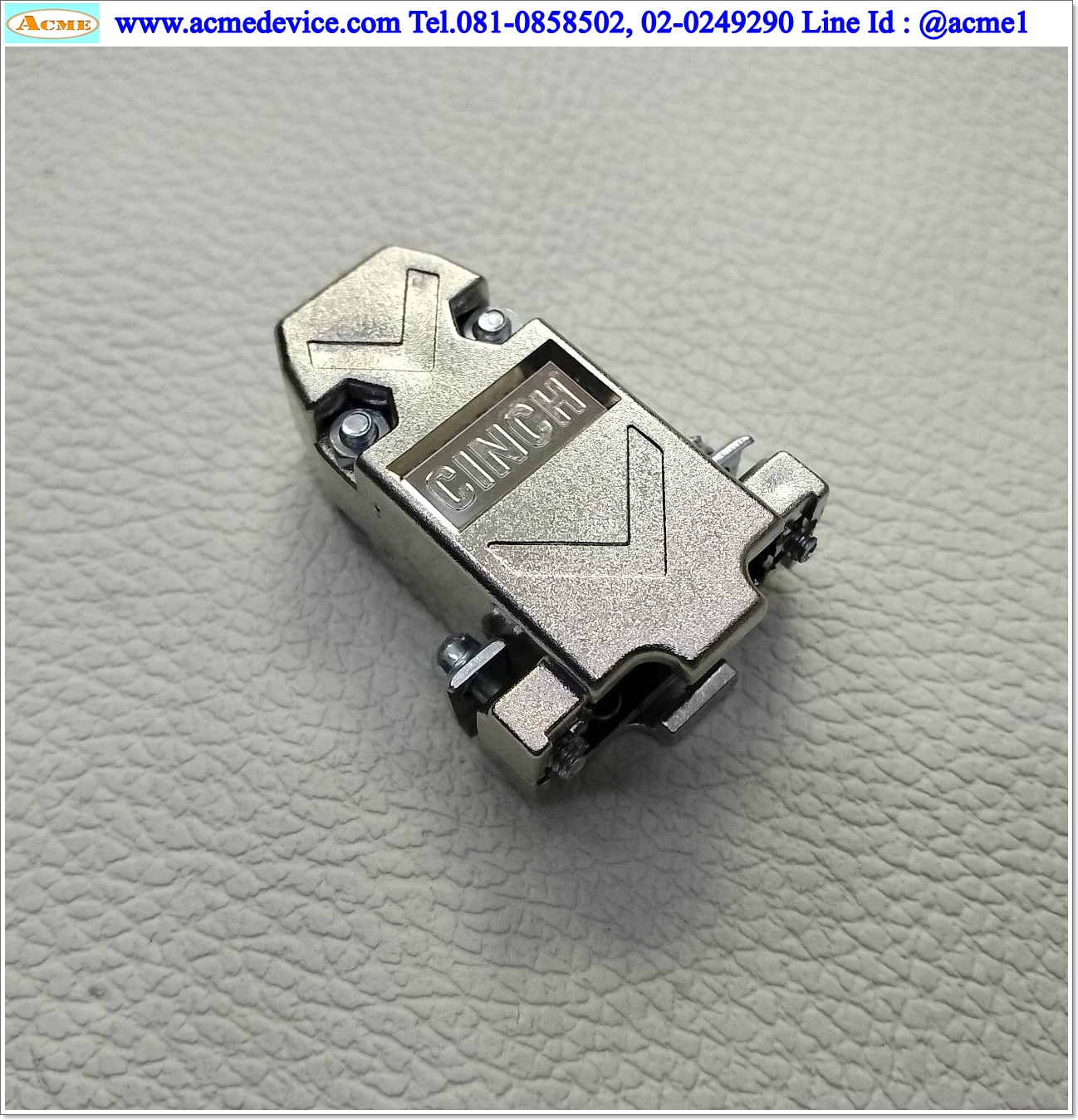 D-Sub Cover Cinch รุ่น DCH-E-001, DB9, พลาสติก