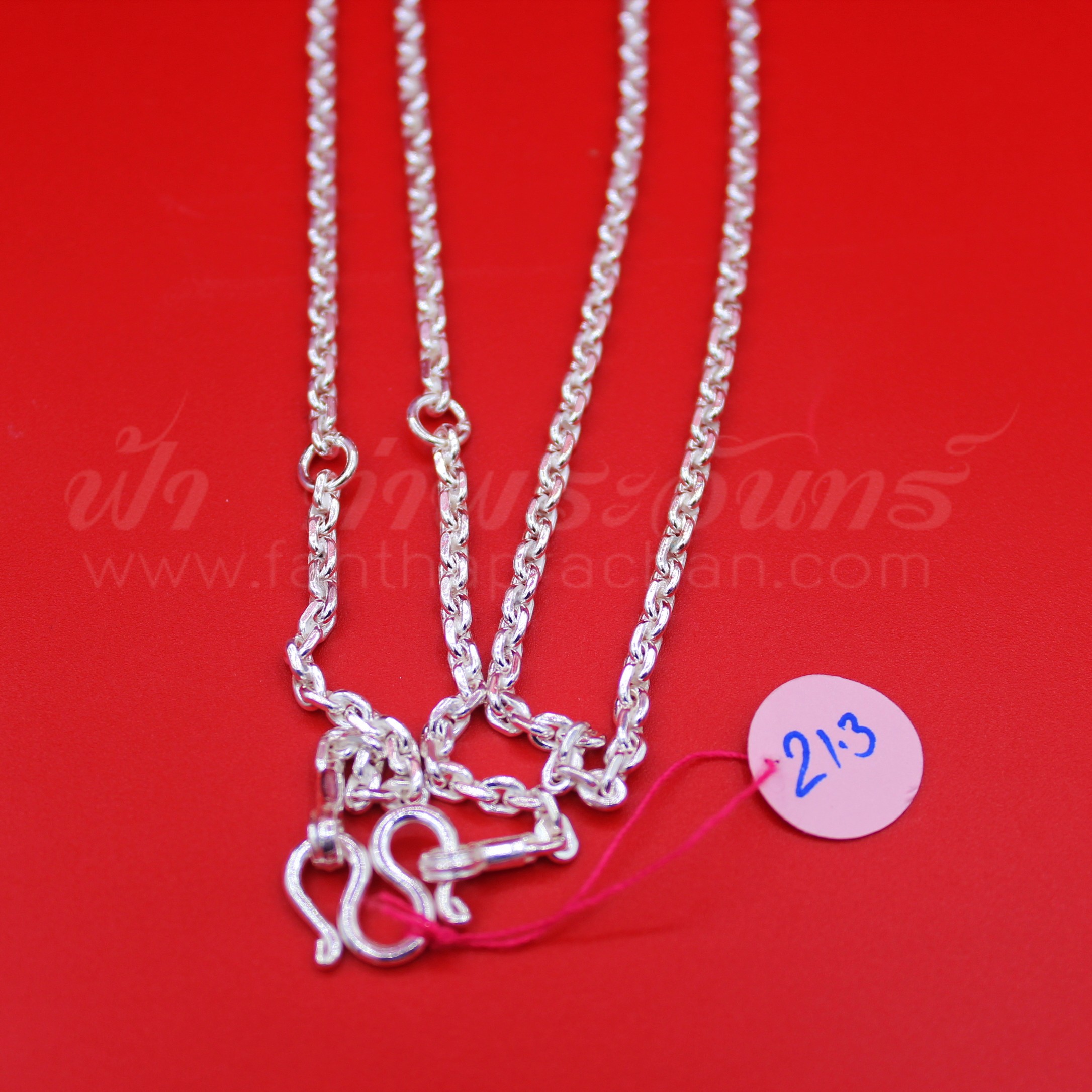 สร้อยคอเงินแท้ 92.5 ลายคตกิต