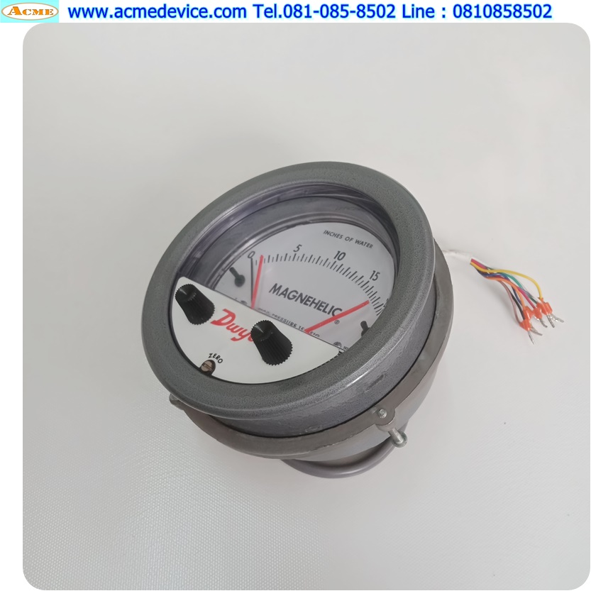 Photohelic Switch/Gage Dwyer, Regulated 15 PSIG (เกจวัดความดัน)