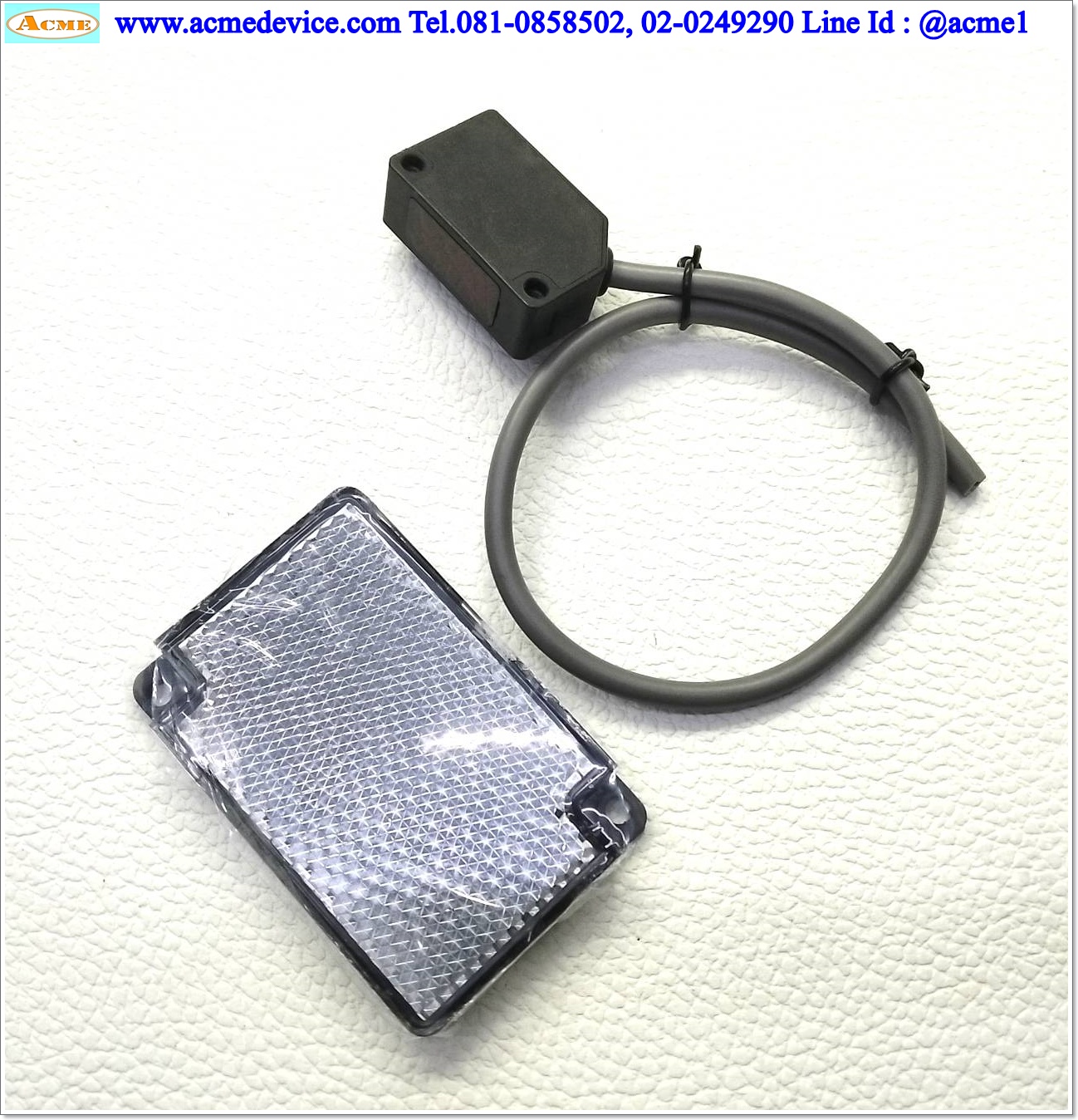 Photoelectric Optex รุ่น Z2R-400N, ระยะ 0.01 - 4M, NPN, NO, Light-ON/ Dark-ON (ชนิดแผ่นสะท้อน)