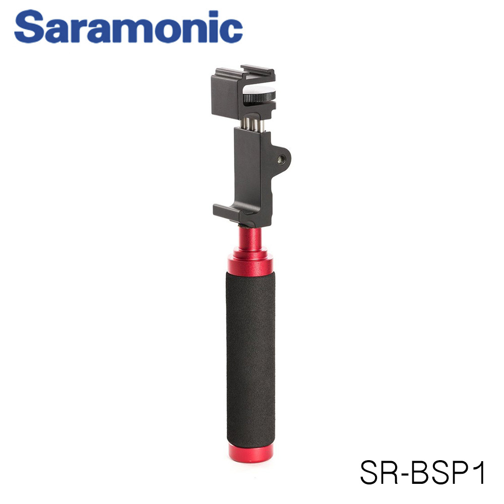 Saramonic SR-BSP1 Aluminum Smartphone Tripod Mount with Stabilizing Handle & Mounting Shoe รับประกันศูนย์ไทย 1 ปี