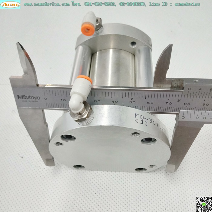 Flat Cylinder Bimba รุ่น F0-311.75-3M, Bore 50 mm., Stroke 40 mm.