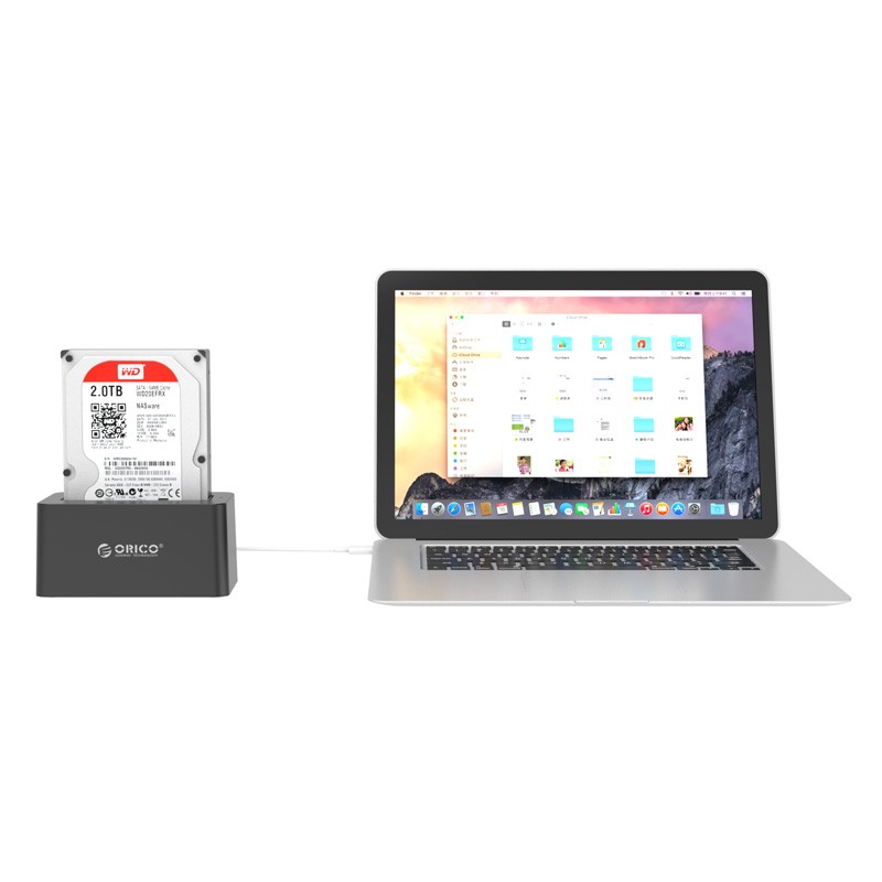 กล่องอ่านฮาร์ตดิสก์ Orico HDD Docking USB 3.0 รุ่น 6619US3 (PreOrder รอสินค้า 10-14วัน)