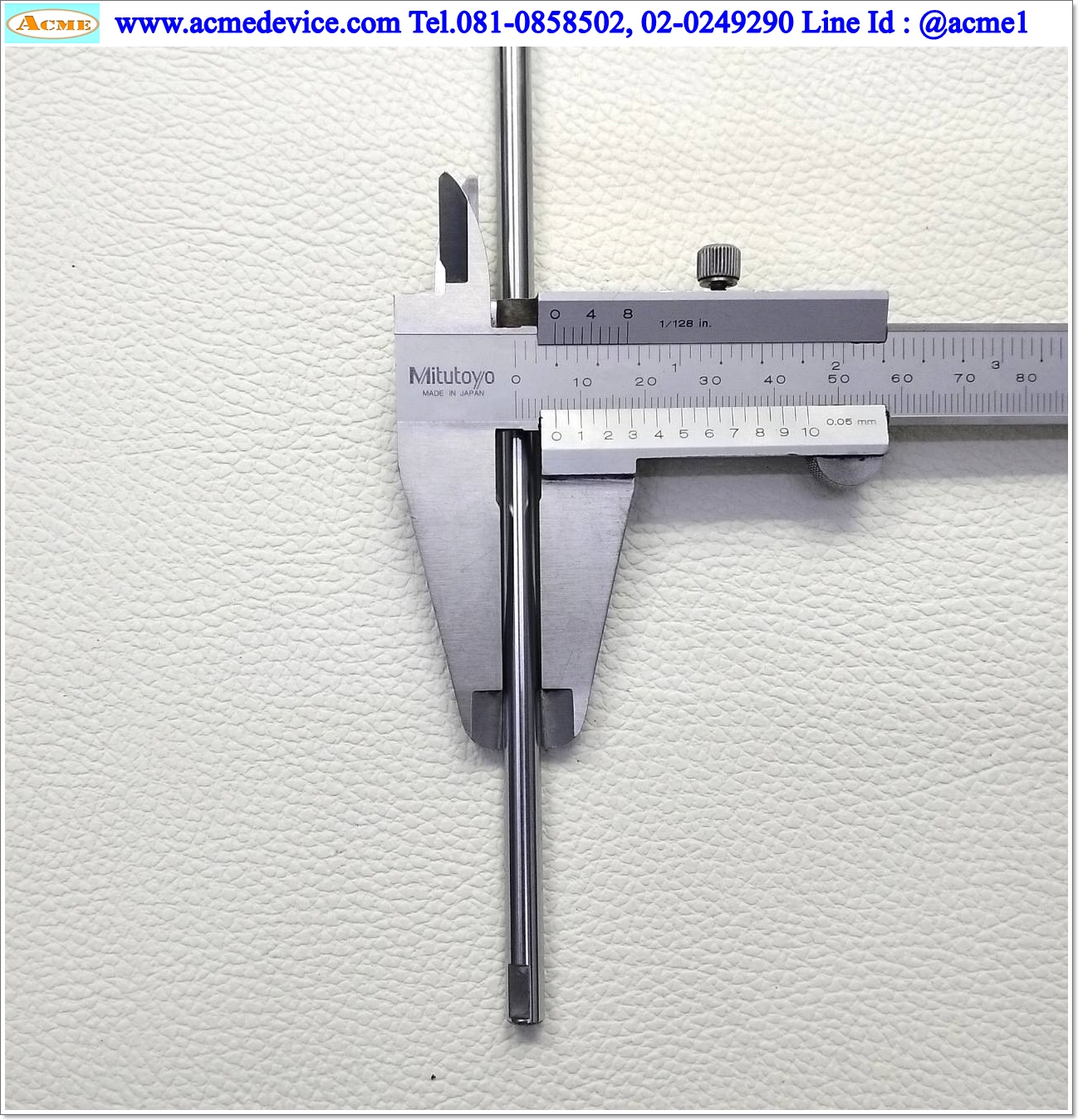 Linear Shaft เพลาโต 6 mm, ยาว 530 mm (เหล็ก)