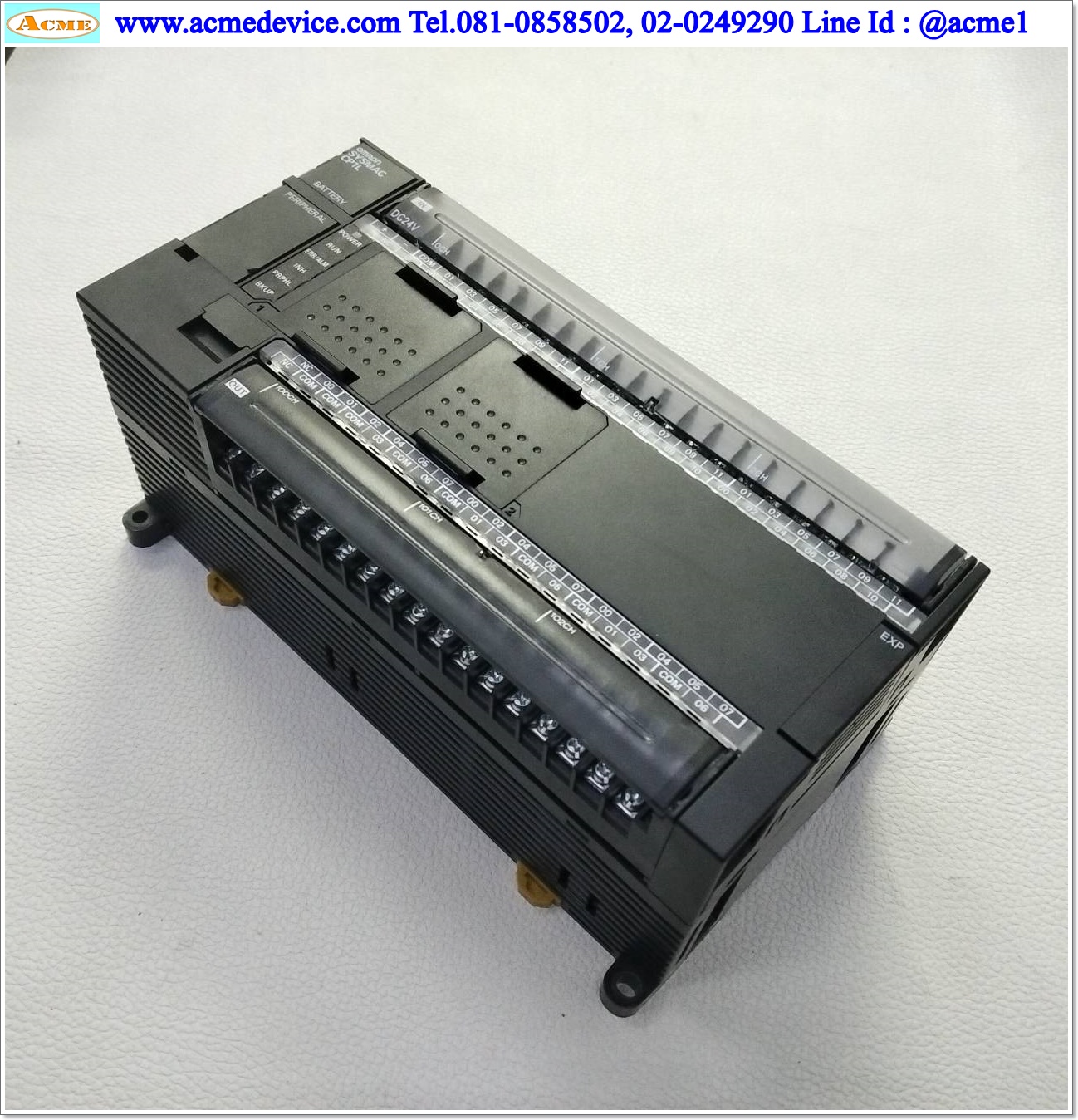 PLC Omron รุ่น CP1L-M60DT-D, 24Vdc