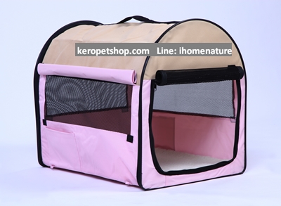กรงสุนัข คอกสุนัข สัตว์เลี้ยง พับได้ Type A Size M :36x46x41 ซม.(กว้างxยาว xสูง)