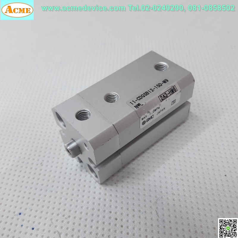 Air Cylinder SMC รุ่น 11-CDQSB12-15D-M9NWL