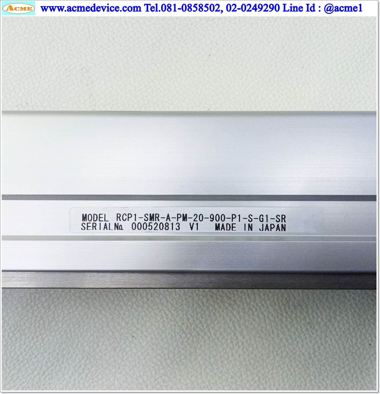 Slider IAI Drive รุ่น RCP2-C-SMR-A-PM-0 & RCP1-SMR-A-PM-20-900-P1-S-G1-SR, Stroke 900 mm.