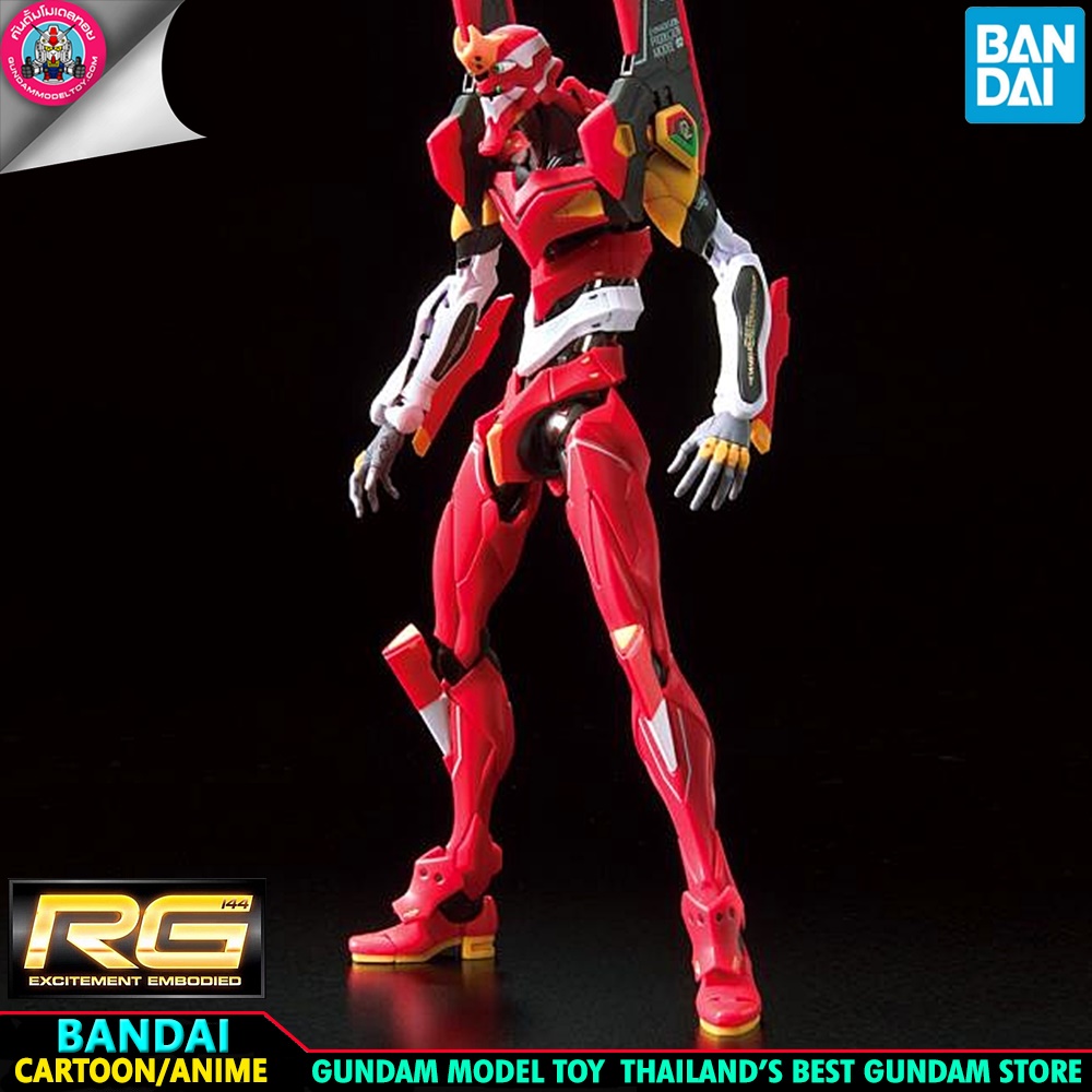 BANDAI RG EVA-02 EVANGELION UNIT 02 โมเดล กันดั้ม กันพลา PS TOYLAND